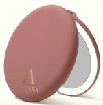 LITTERA - Pocket Makeup Mirror with a Golden Letter (A-Z)