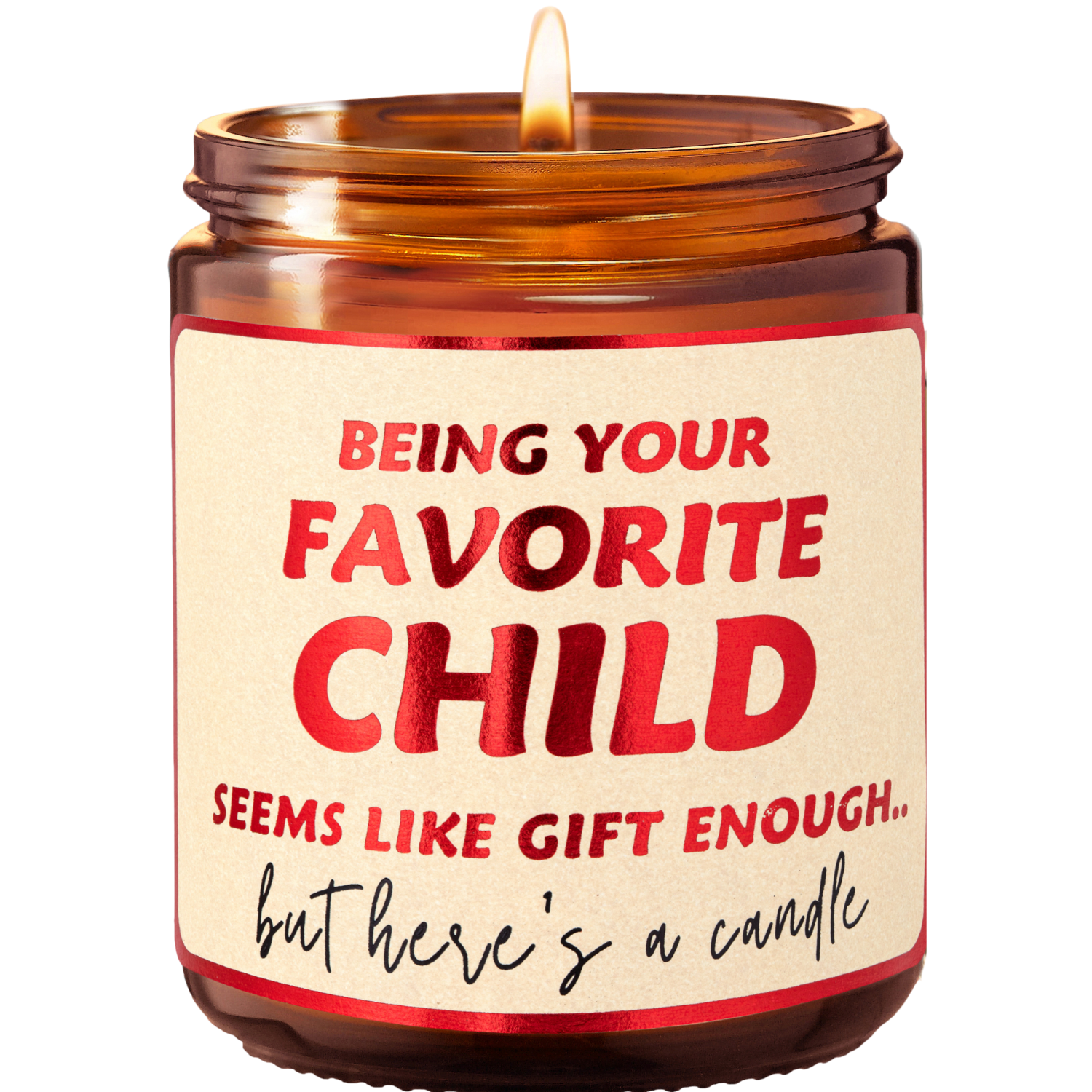 Favorite Child Funny Candle