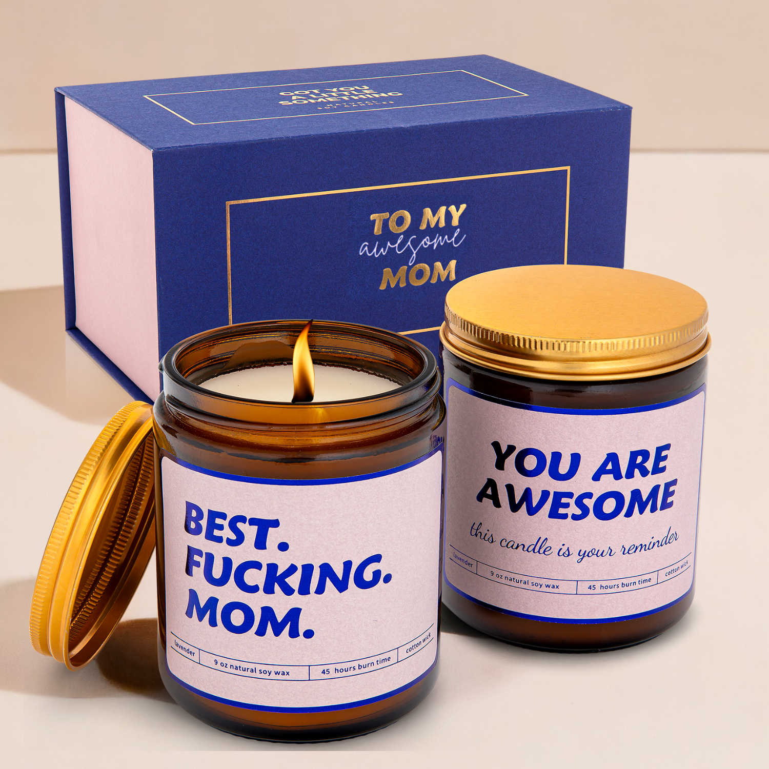 2 Scented Candles for Cool Moms