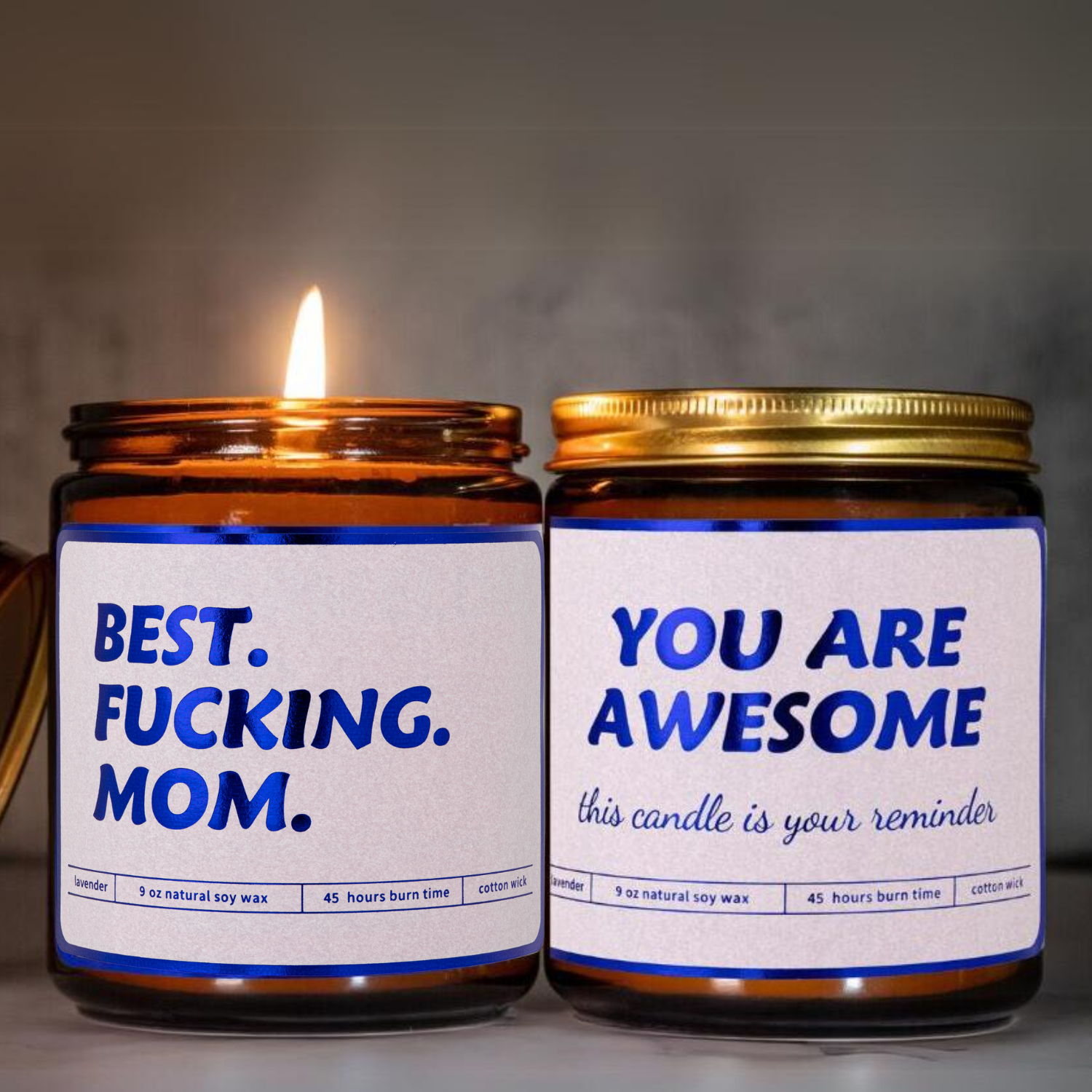 2 Scented Candles for Cool Moms