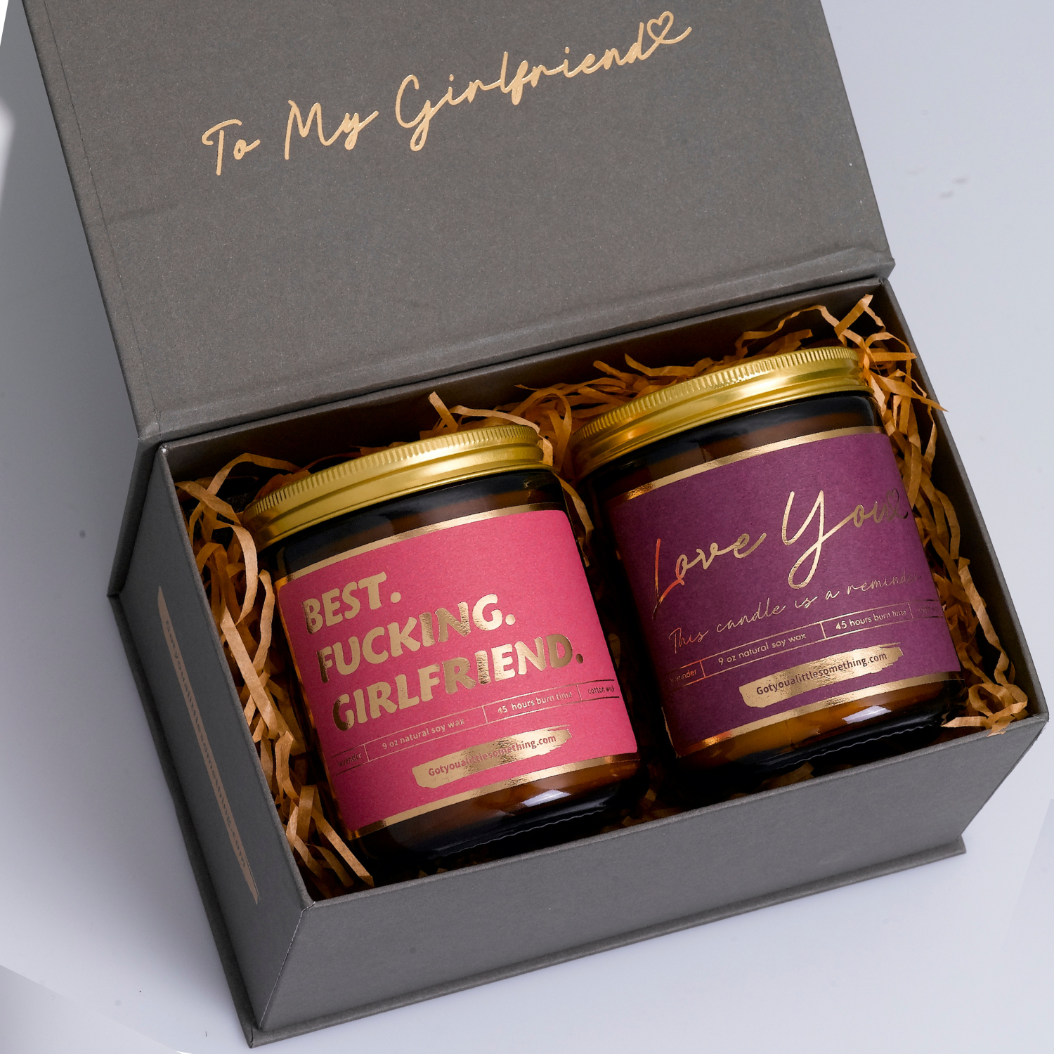 2 Scented Candles for Cool Girlfriends